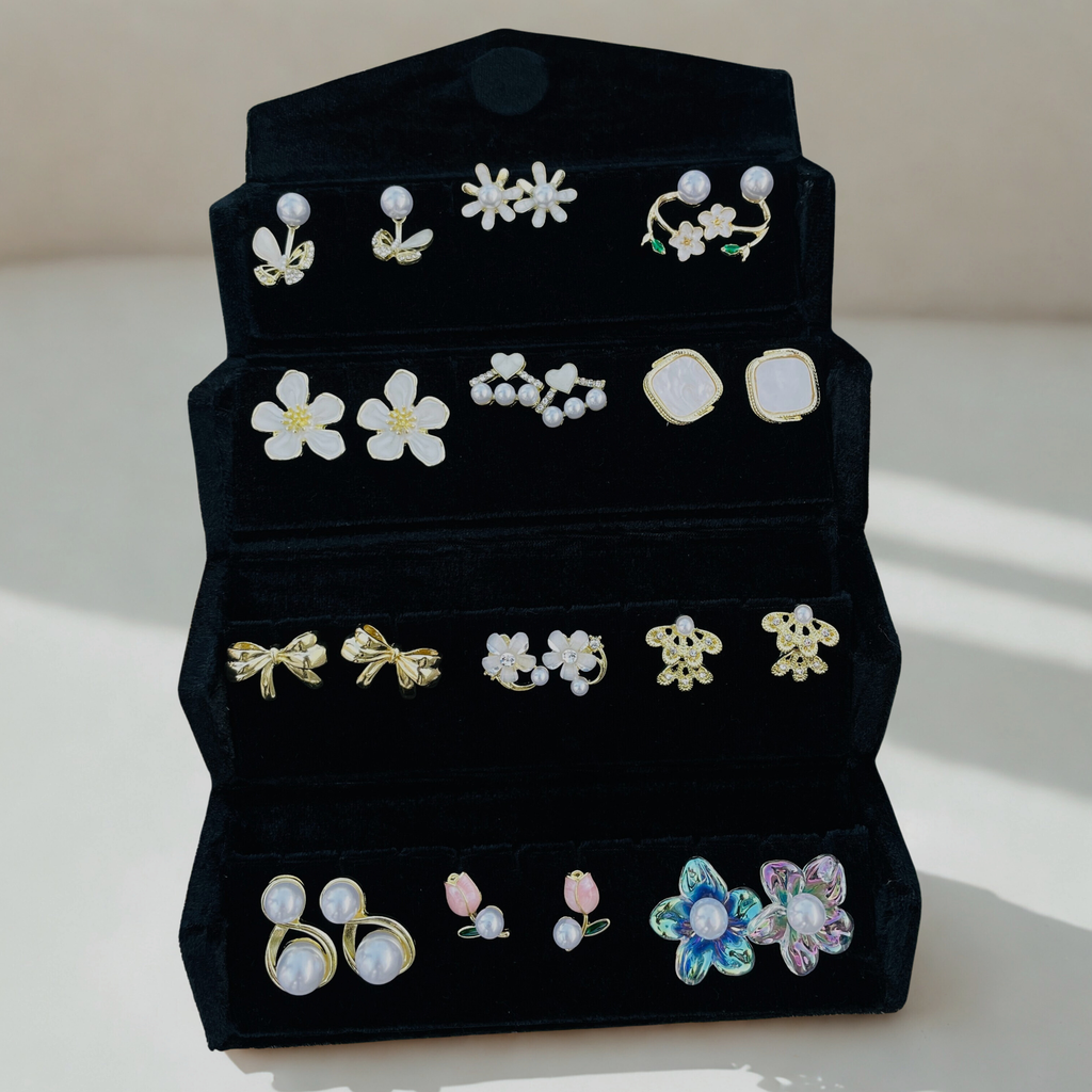 Gifty – 12 Pair Premium Earrings Gift Box