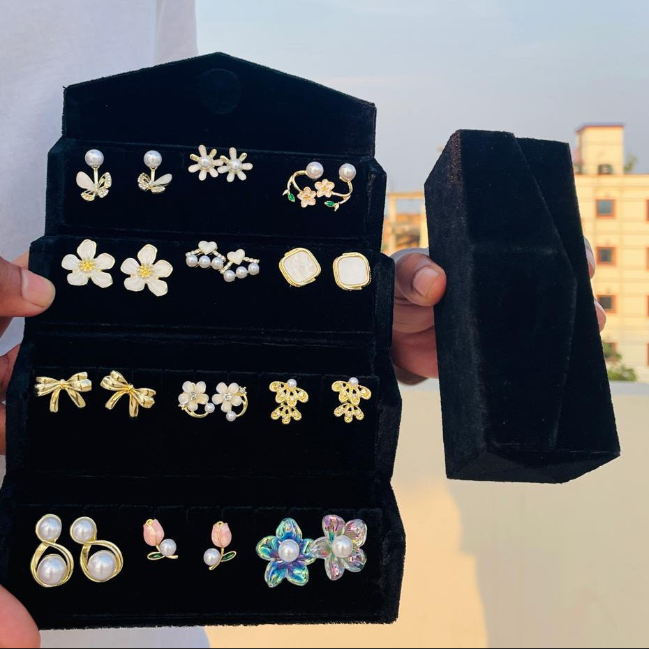 Gifty – 12 Pair Premium Earrings Gift Box